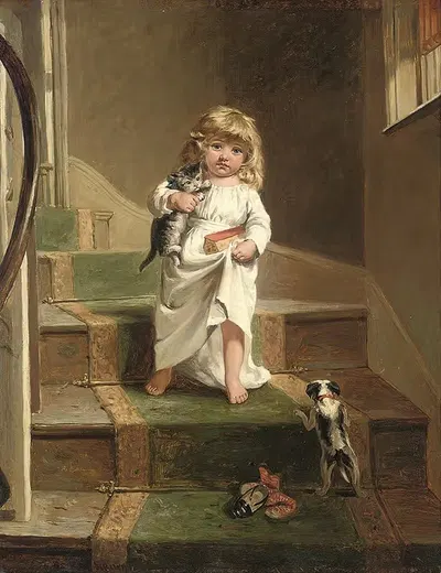 The early riser by Edward Charles Barnes — digital art print download