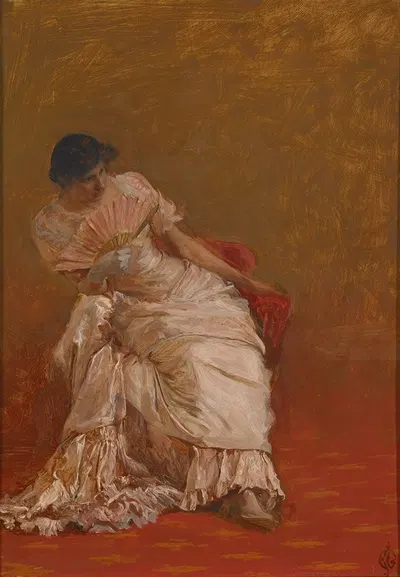 Эскиз к репетиции by Эдвард Джон Грегори, 1882 — digital art print download