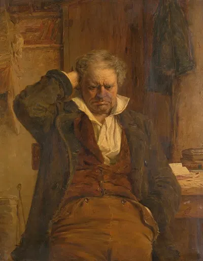 Беспокойство by Эрскин Никол, 1871 — digital art print download