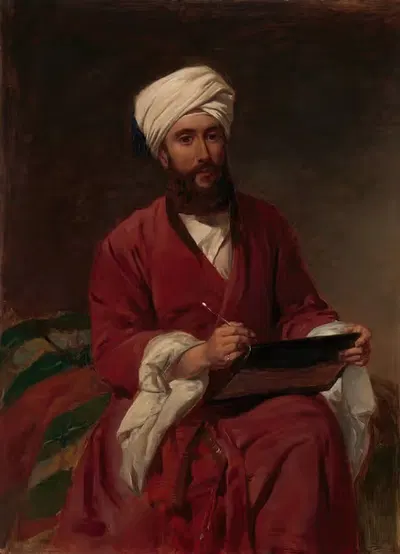 Уильям Эдвард Дайтон (1822–1853) в восточном наряде by Фредерик Гудолл, 1822–1853 — digital art print download