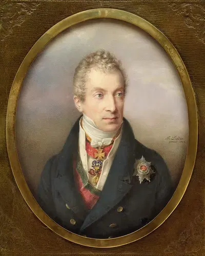 Принц Клеменс Венцель Лотар фон Меттерних (1773–1859) by Фридрих Иоганн Готлиб Лидер, 1773–1859 — digital art print download