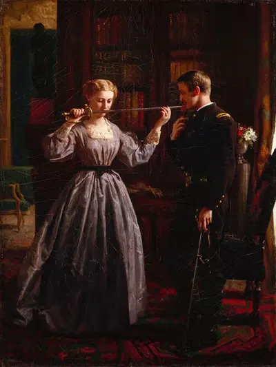Освящение, 1861 by Джордж Кокран Ламбдин, 1865 — digital art print download