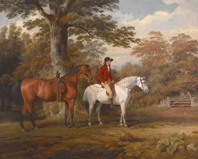 Охотник и егеря by Джордж Гаррад, 1785 — digital art print download