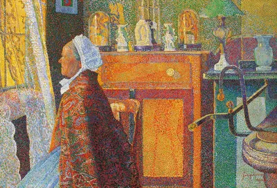 Sunday Afternoon by George Morren, 1892 — digital art print download