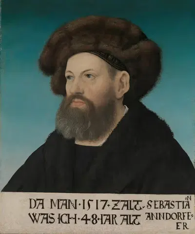 Себастьян Андорфер (1469–1537) by Ганс Малер, 1469–1537 — digital art print download