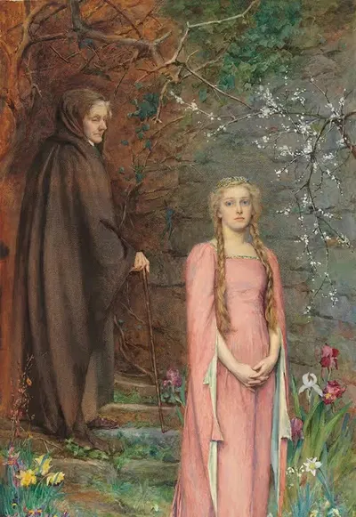 Зима уступает место весне by Генри Мейнелл Реам, 1900 — digital art print download