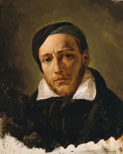 Жан-Луи-Анри-Теодор Жерико (1791–1824) by Гораций Верне, 1791–1824 — digital art print download