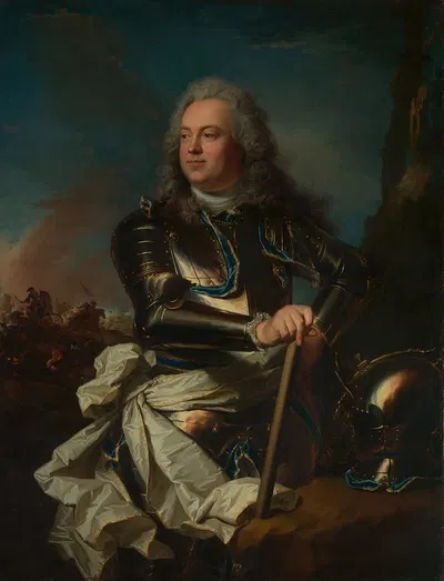 Portrait of a General Officer by Hyacinthe Rigaud — digital art print download