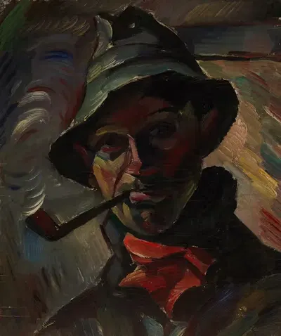 Self-Portrait by Ilmari Aalto, 1920 — digital art print download