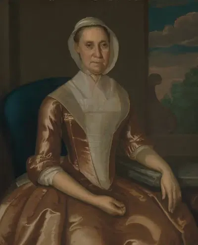 Mrs. Richard Galloway by John Hesselius, 1764 — digital art print download