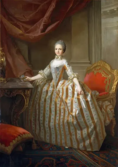 Мария Луиза Пармская (1751–1819), позже королева Испании by Лоран Пеше, 1751–1819 — digital art print download