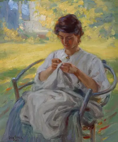 Летнее утро by Отто Старк, 1909 — digital art print download