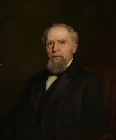 Portrait of William J. Holliday by Theodore Clement Steele, 1903 — digital art print download