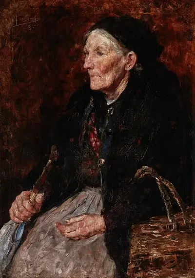 Старая рыночная женщина by Уильям Дж. Форсайт, 1885 — digital art print download