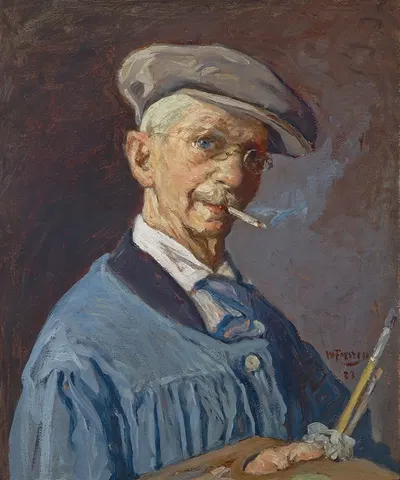 The Painter Man by William J. Forsyth, 1923 — digital art print download