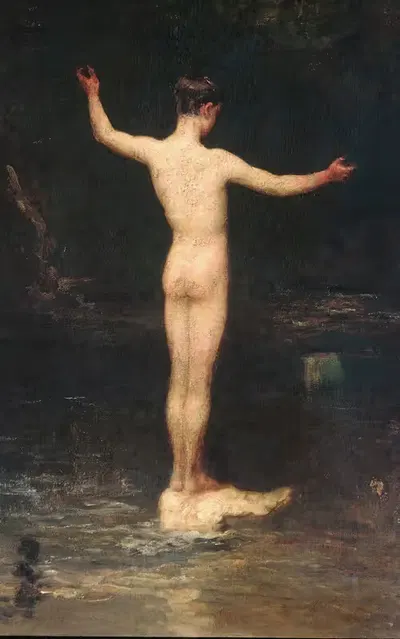 Купальщицы by Уильям Моррис Хант, 1877 — digital art print download