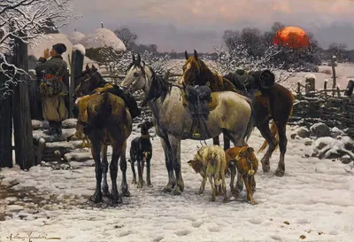 Возвращение домой by Альфред фон Вирус-Ковальский — digital art print download
