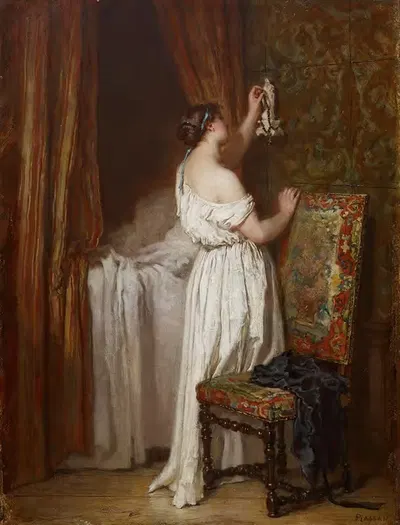 Преданность by Антуан-Эмиль Плассан, 1863-1864 — digital art print download
