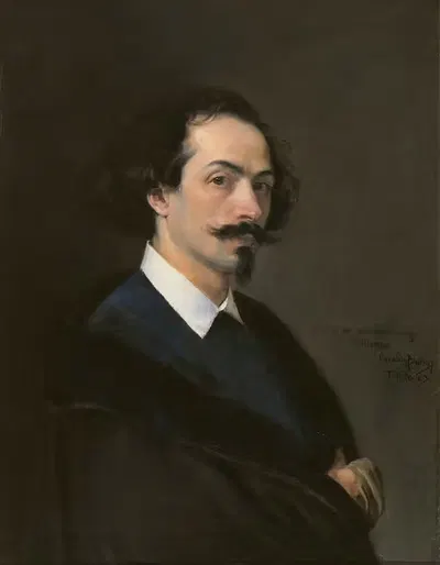 Художник Матías Морено by Каролус-Дюран, 1867 — digital art print download