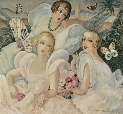 Фатальные женщины by Герда Вегенер, 1933 — digital art print download