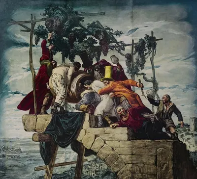 El Vendedor De Vino by José María Sert — digital art print download
