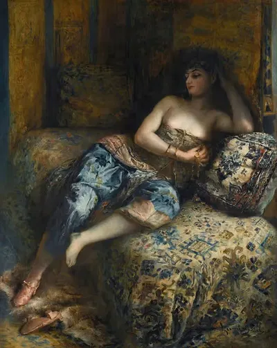 Odalisque by Laurent Gsell — digital art print download