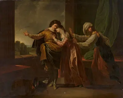 Ромео и Джульетта by Марчелло Бачарелли, 1796 — digital art print download