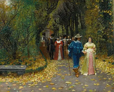 Женихи by Мари-Франсуа Фирмин-Жирар, 1874 — digital art print download
