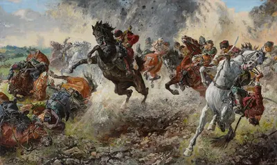 Взрыв гранаты by Станислав Батowski-Качор, 1937 — digital art print download