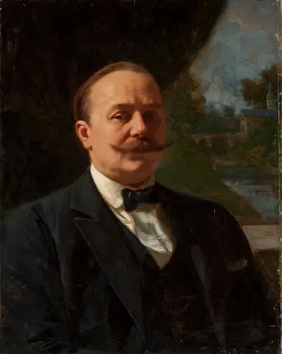Портрет Альбрехта Радзивилла (1885–1935) by Стефан Бакалович, 1885–1935 — digital art print download