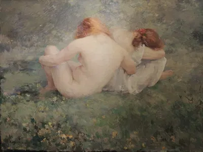 Купальщицы by Альфред Филипп Ролл — digital art print download