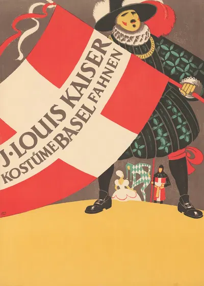 J. Louis Kaiser – Kostüme – Fahnen by Burkhard Mangold — digital art print download