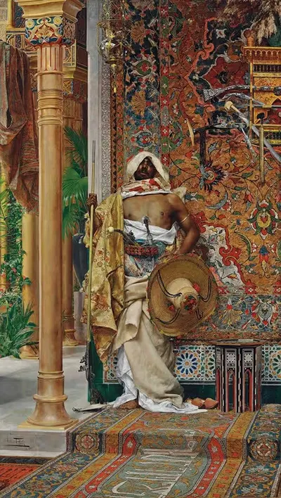 The Guard by Antonio Fabrés — digital art print download