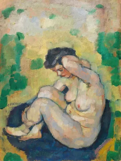 Ню by Эмиль Рудольф Вайс, 1909 — digital art print download