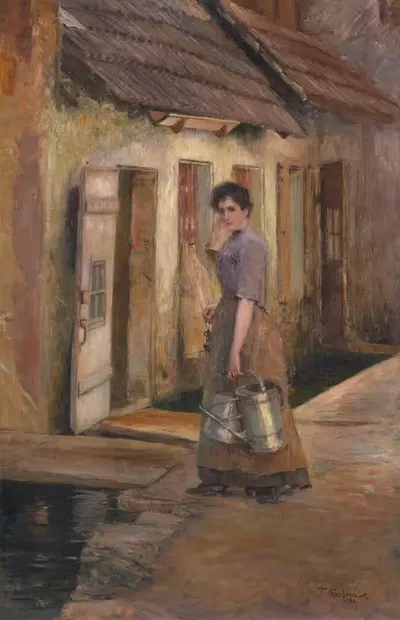 Жанетта by Франц Скарбина, 1894 — digital art print download