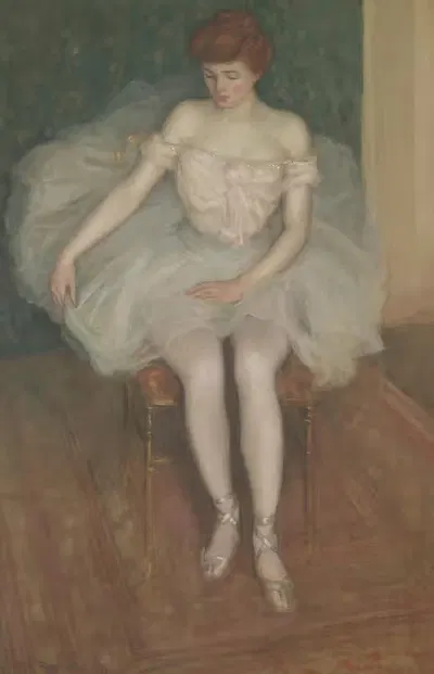 Балерина by Фредерик Карл Фризеке, 1904 — digital art print download