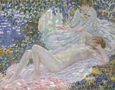 Лето by Фредерик Карл Фризеке, 1914 — digital art print download