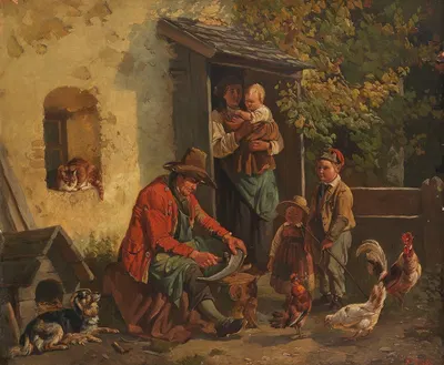 Дэнгельндер Бауэр by Фридрих Вольц — digital art print download