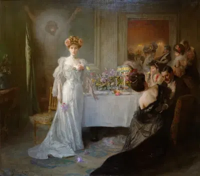 Искупление by Юлий Лебланк Стюарт, 1905 — digital art print download