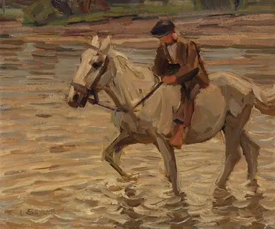 На плаву by Юлий Зейлер, 1905 — digital art print download