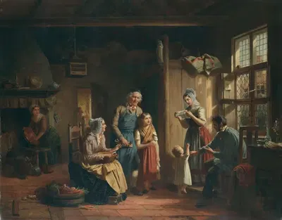 Письмо by Юлий Вейде, 1855 — digital art print download
