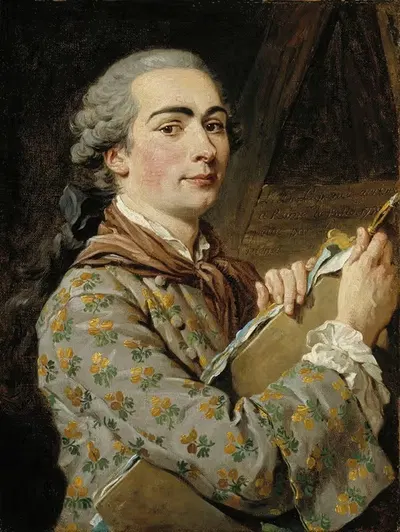 Self-Portrait by Louis-Jean-François Lagrenée, 1750-1759 — digital art print download