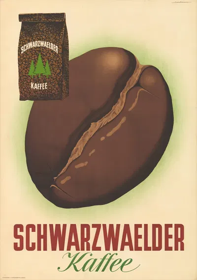 Schwarzwaelder Kaffee’ by Emil Alfred Neukomm — digital art print download