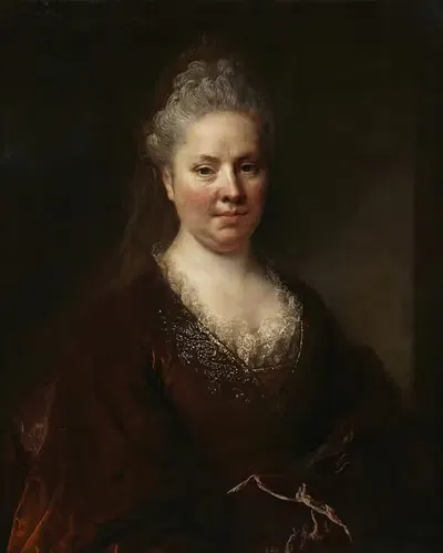 Портрет мадам Леон де ла Меженель by Николас де Ларжильер, 1711 — digital art print download