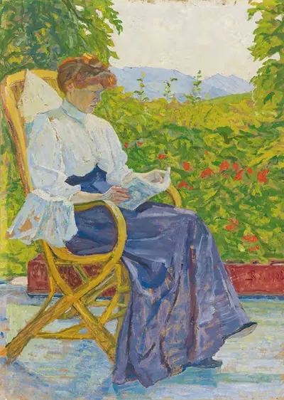 В тени by Сигизмунд Ригини, 1908 — digital art print download