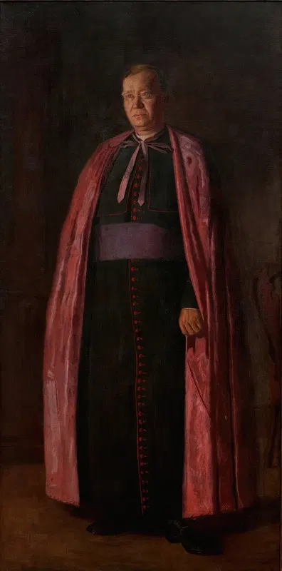 Прав Reverend Монсеньор Джеймс Ф. Лофлин by Томас Икинс, 1902 — digital art print download