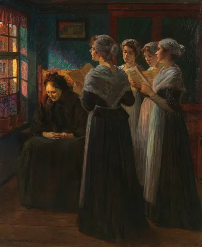 Серенада by Уолтер Фирле — digital art print download