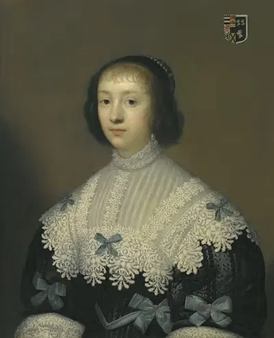 Портрет Маргарет, леди Хангерфорд by Корнелис Йонсон ван Цейлен, 1633 — digital art print download