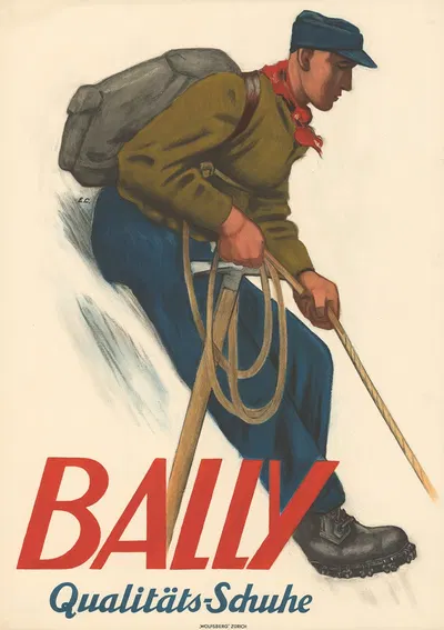 Qualitäts-Schuhe by Emil Cardinaux, 1935 — digital art print download