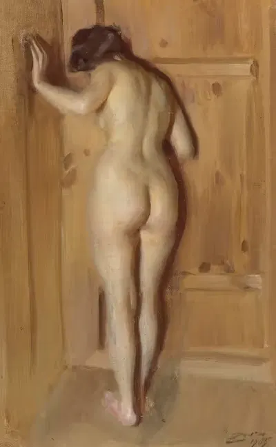Дверь в камеру by Андерс Зорн, 1905 — digital art print download